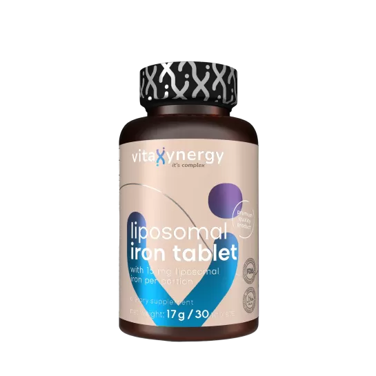 Fier lipozomal, 30 tablete, Vitaxynergy