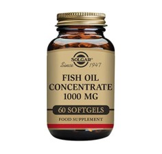 Fish oil concentrate 1000mg, 60 capsule, Solgar