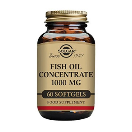 Fish oil concentrate 1000mg, 60 capsule, Solgar