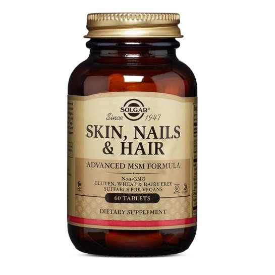 Skin nails and hair formula, 60 tablete, Solgar