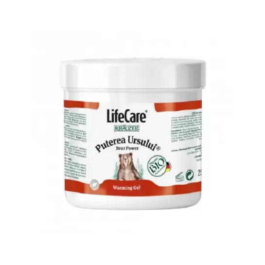 Krauter Gel antireumatic BIO, Puterea Ursului, 250ml, Lifecare
