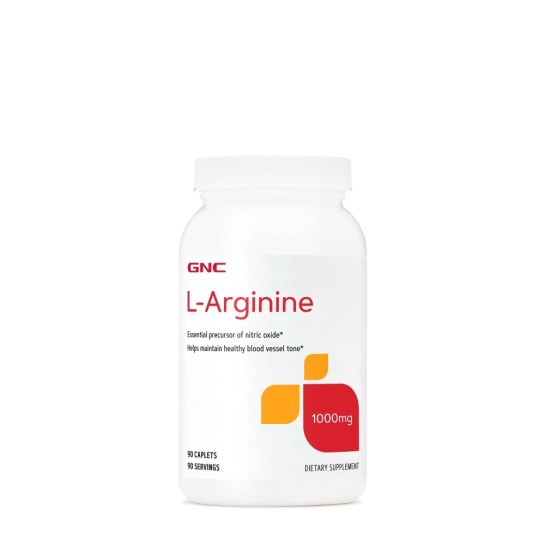 L-Arginine, 1000mg, 90 capsule, GNC 