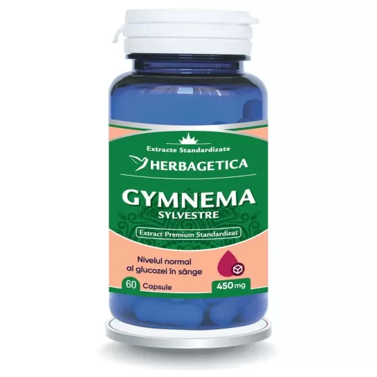 Gymnema sylvestre 60 capsule, Herbagetica