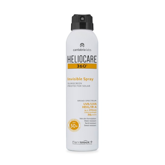 Heliocare 360º invisible spray SPF50+, 200ml, Cantabria Labs
