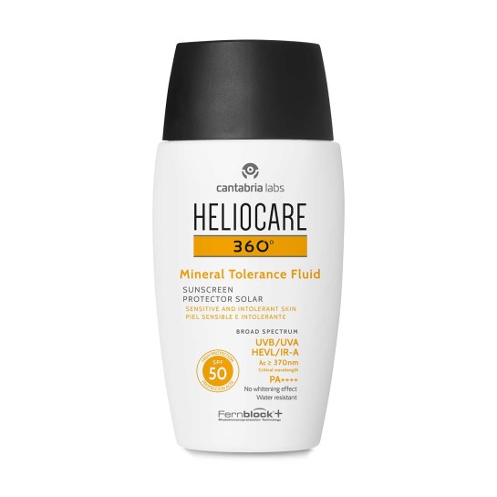 Heliocare 360º Mineral Tolerance Fluid SPF50+, 50ml, Cantabria Labs