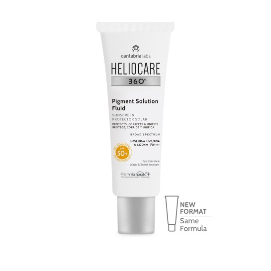 Heliocare 360º Pigment Solution Fuid SPF50+, 50ml, Cantabria Labs