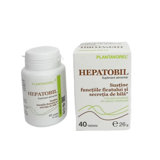 Hepatobil V, 40 tablete, Plantavorel