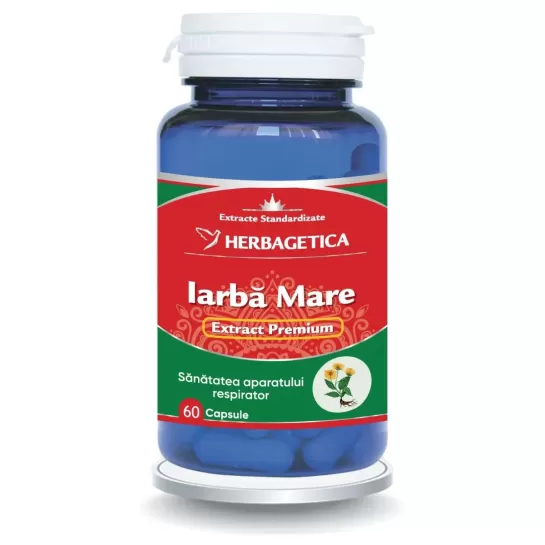 Iarba mare 60 capsule, Herbagetica
