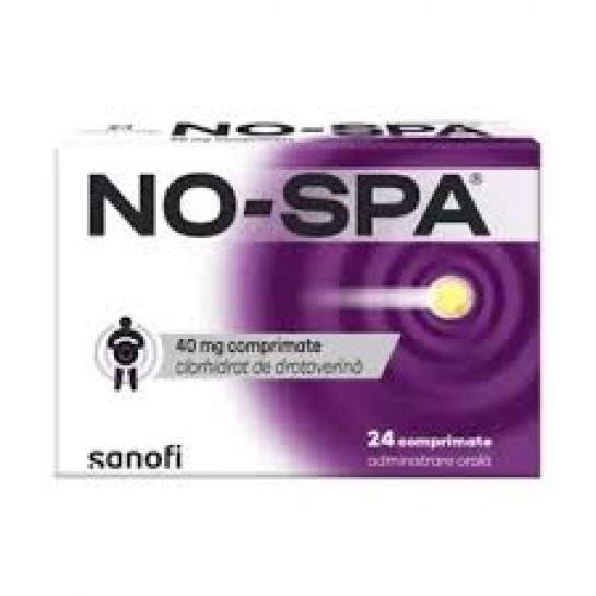 No - Spa, 40mg, 24 comprimate, Opella