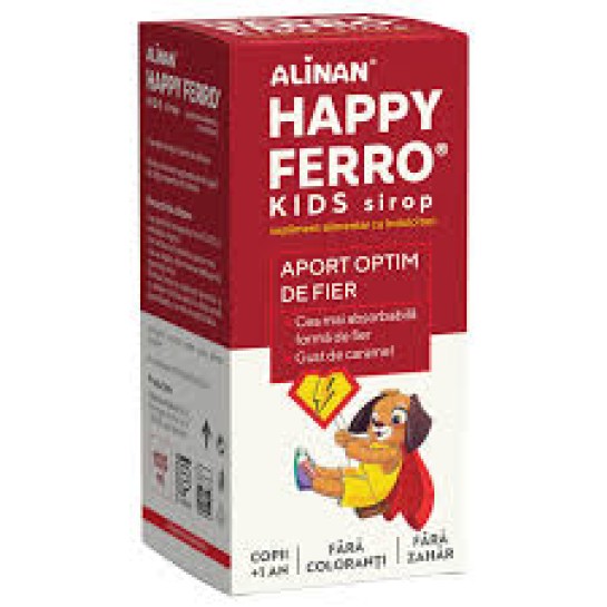 Alinan Happyferro kids sirop 100 ml, Fiterman Pharma