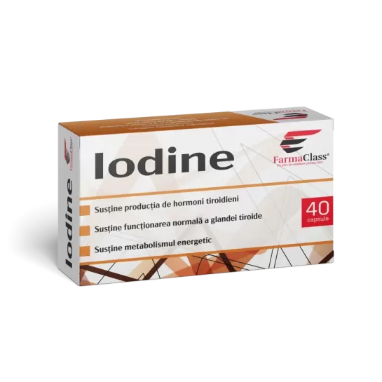 Iodine, 40 capsule, Farma Class