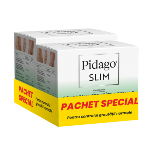 Pidago Slim, 60 comprimate, Pachet Special, Fiterman