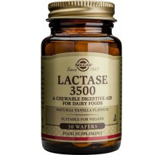 Lactaza 3500, 30 tablete masticabile, Solgar