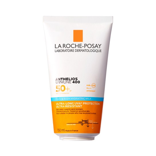 La Roche-Posay Anthelios Uvmune 400 spf50+ Lapte hidratant pentru fata si corp 150ml