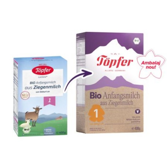 Topfer Bio lapte de capră 1, 400g