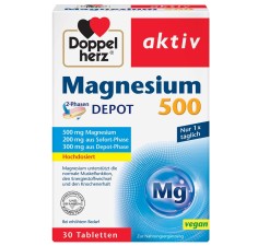 Doppelherz Aktiv Magneziu 500, 30 tablete