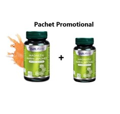 Magneziu Marin Japonez Pachet promotional 60+30capsule, DVR Pharma