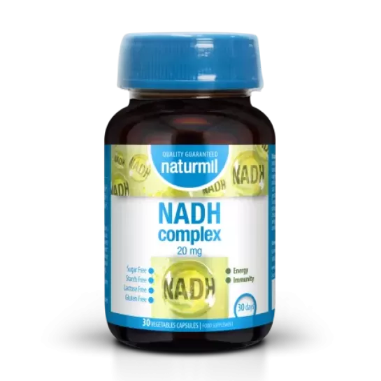 Nadh complex 20mg, 30 capsule vegetale, Naturmil