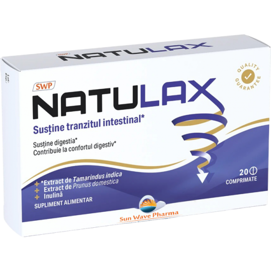 Natulax, 20 comprimate, SunWave