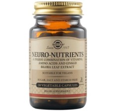 Neuro Nutrients, 30 capsule vegetale, Solgar