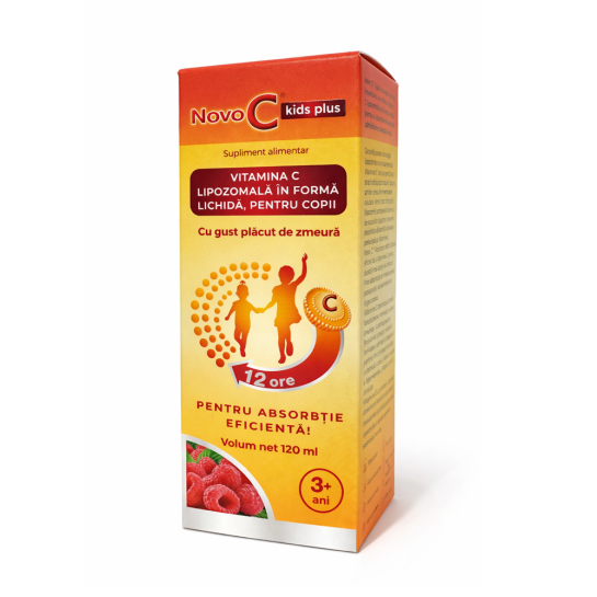 Novo C kids, Vitamina C lipozomală, 120ml, ND Medhealth