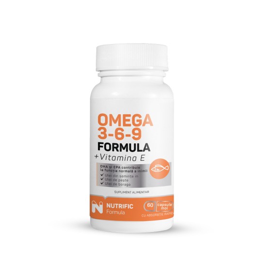 Omega 369 formula 60 capsule moi, Nutrific