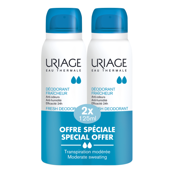 Uriage Deodorant spray cu piatra de alaun 125ml pachet promotional