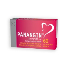 Panangin, 158mg/140mg, 60 comprimate filmate, Gedeon Richter