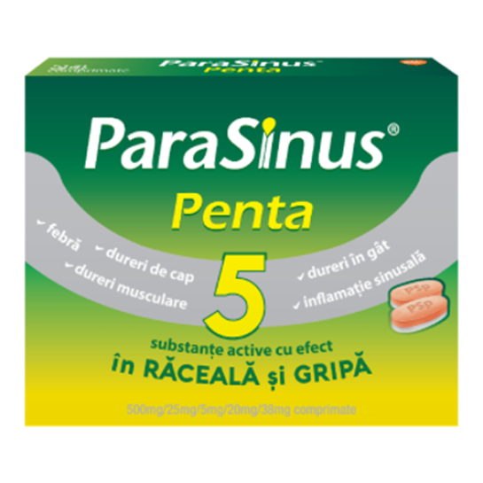 ParaSinus Penta, 24 comprimate