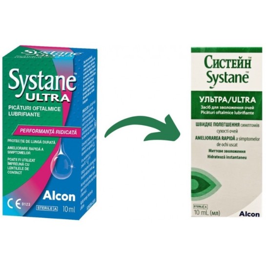 Systane Ultra picături oftalmice 10ml
