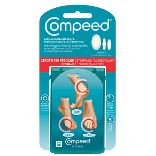 Compeed Plasturi mixt pentru basici, 5 bucati