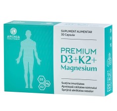 Premium D3+K2+Magnesium, 30 capsule, Aronia Charlottenburg