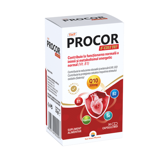 Procor Forte, 30 capsule, Sun Wave Pharma