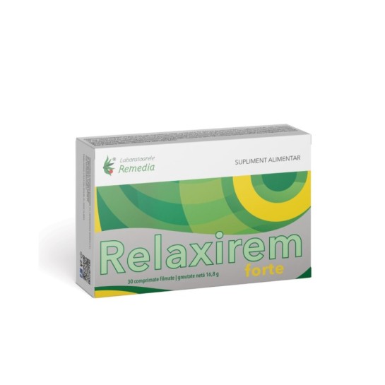 Relaxirem forte, 30 capsule, Remedia