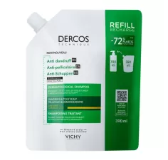 VICHY Dercos Sampon antimatreata par uscat rezerva, 390ml
