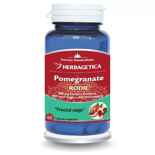 Pomegranate rodie 60 capsule, Herbagetica