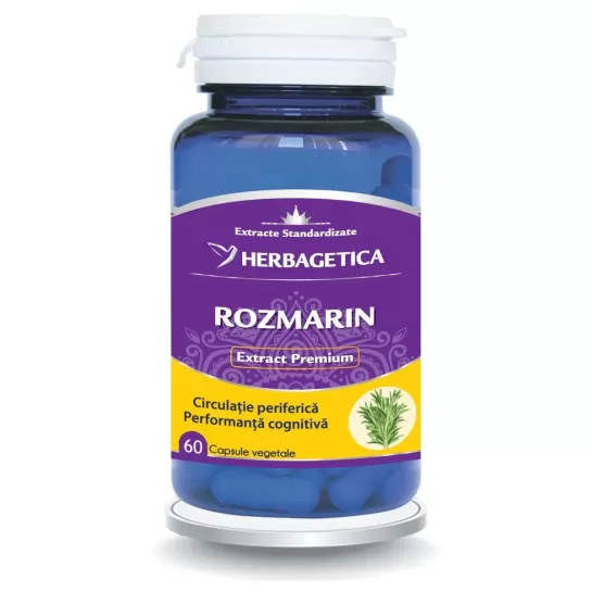 Rozmarin 60 capsule, , Herbagetica