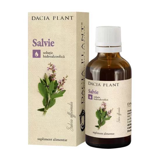 Tinctura salvie 50ml, Dacia Plant