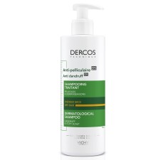 VICHY Dercos sampon antimatreata par uscat cu pompita, 390ml
