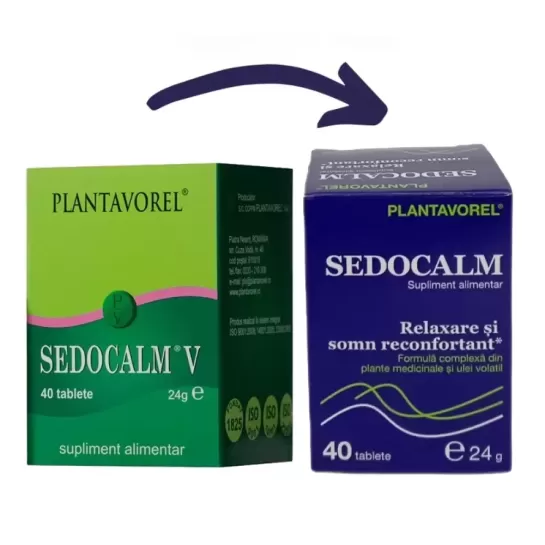 Sedocalm V, 40 tablete, Plantavorel