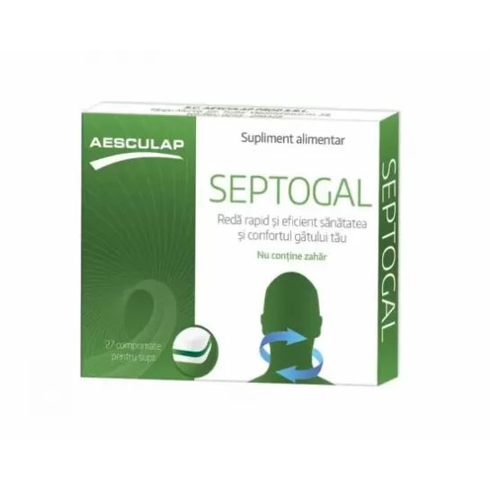 Septogal, 27 Comprimate, Aesculap