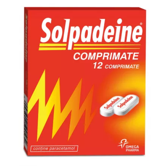 Solpadeine, 12 comprimate, Perrigo