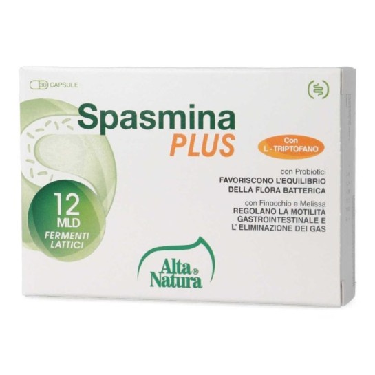 Spasmina Plus 30 capsule vegetale, Alta Natura