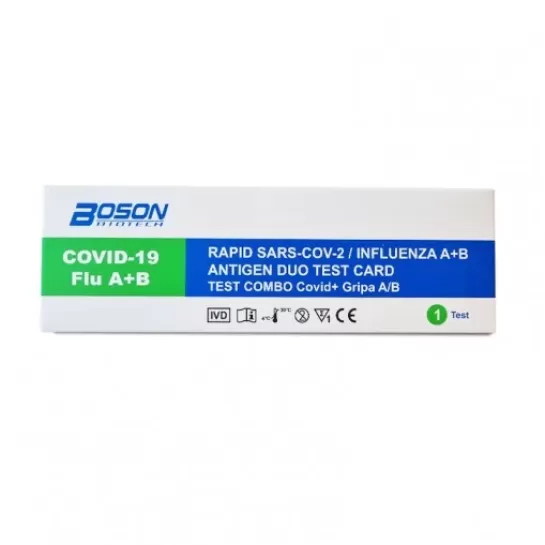 Test rapid combo Influenza A+B, nazal