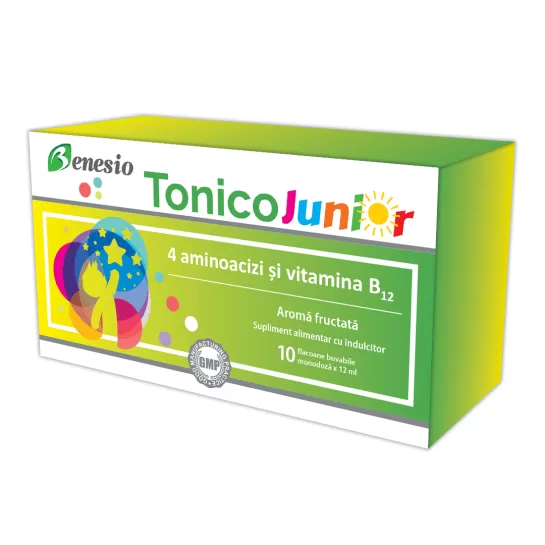 Tonico junior, 10 flacoane buvabile, Erbozeta
