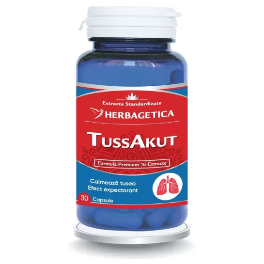 Tussakut, 30 capsule, Herbagetica