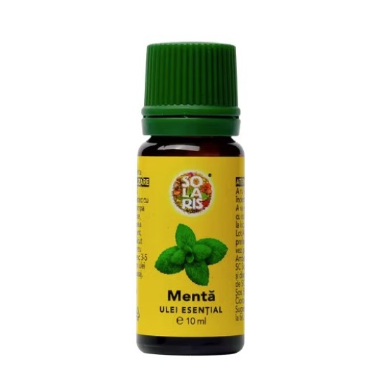 Ulei esential menta, 10ml, Solaris