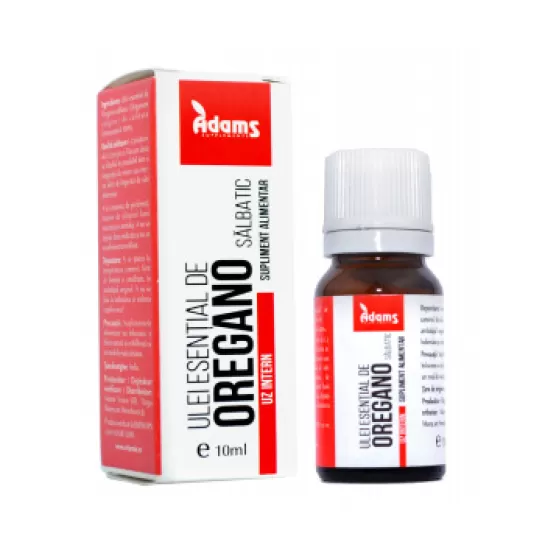 Ulei esential oregano uz intern 10ml Adams