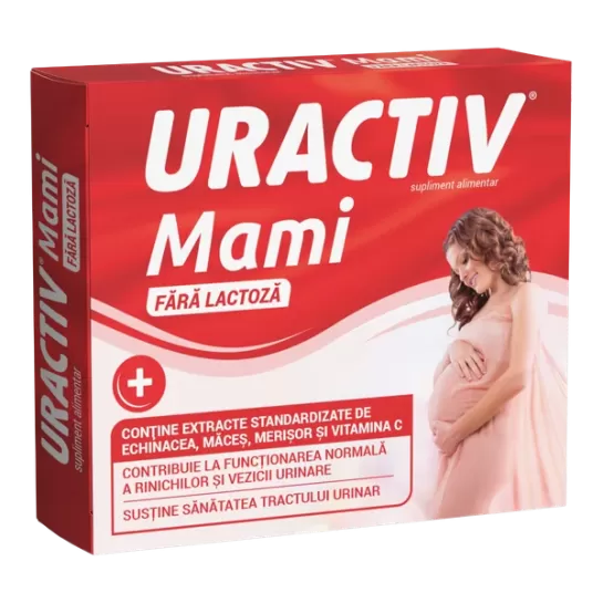 Uractiv mami fara lactoza, 21 capsule, Terapia