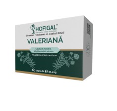 Valeriana, 60 capsule, Hofigal